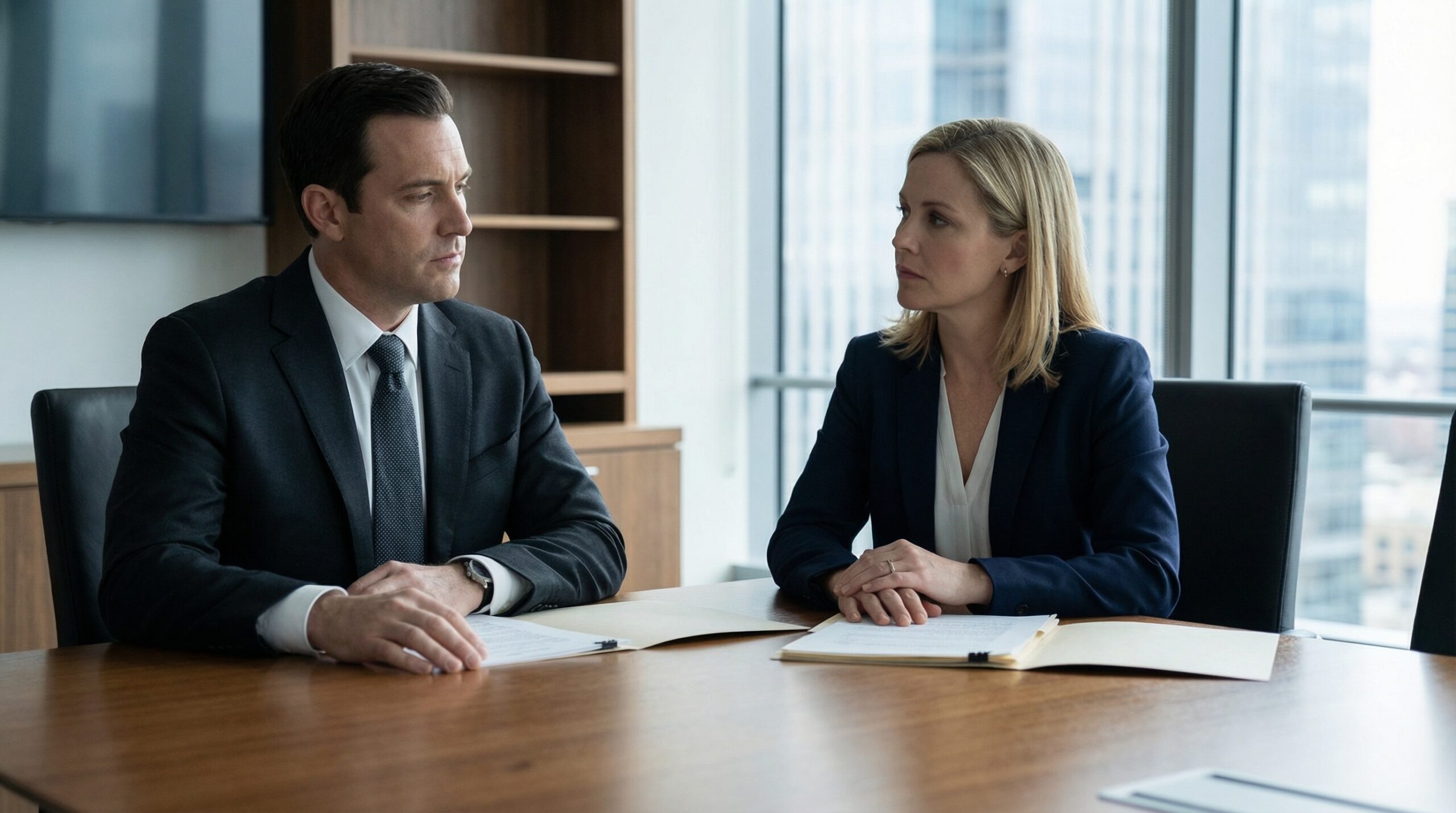 Negocjacje cenowe w sprzedaży B2B, profesjonalna rozmowa między handlowcem a klientem biznesowym